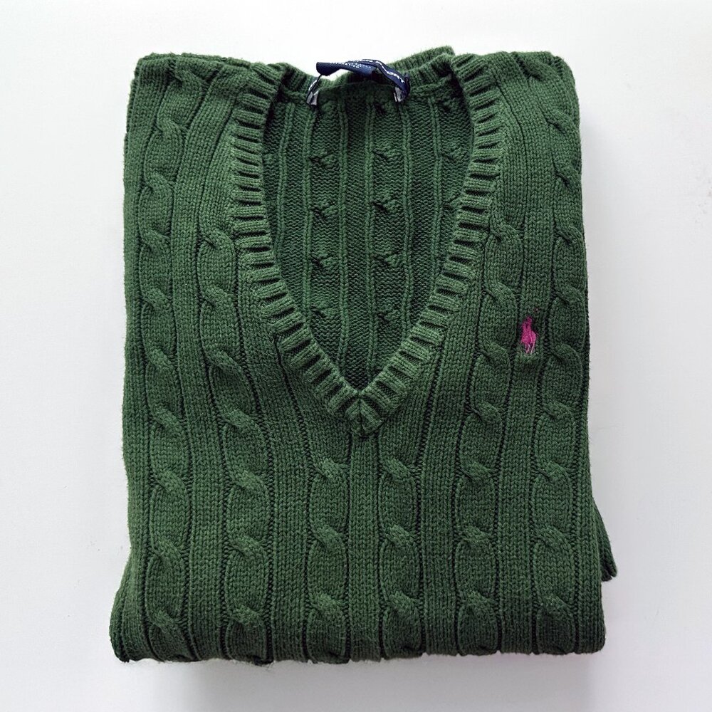 Polo Ralph Lauren Green Sweater M